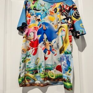 Sonic the Hedgehog Kids Graphic T-Shirt - Blue
